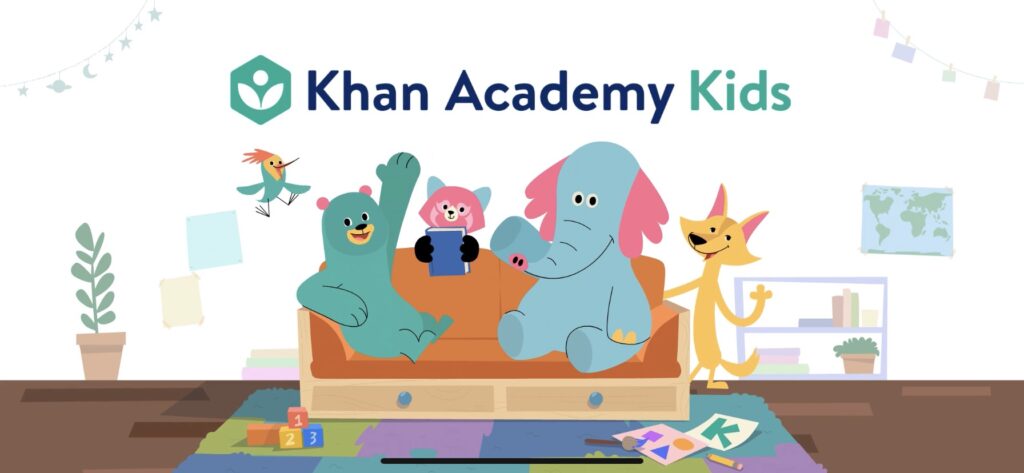 Khan kids トップ画面