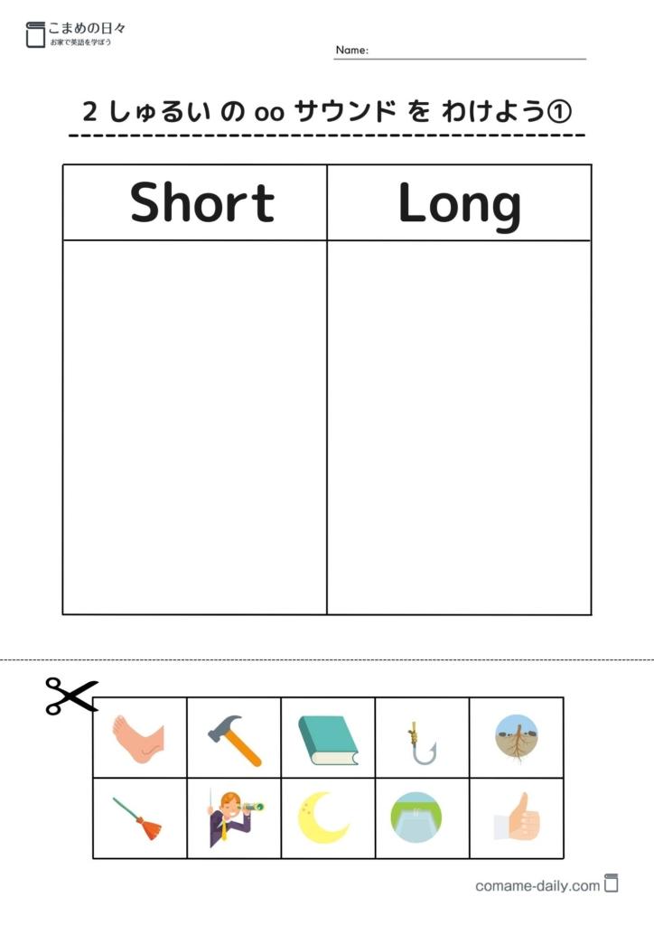 short and long oo sound 3−1
